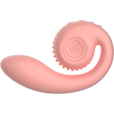 SNAIL VIBE - GIZI ESTIMULADOR DUPLO ROSA - D-238269 - Dona Pimenta