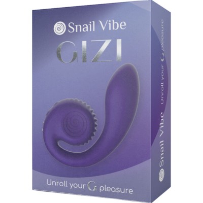 SNAIL VIBE - GIZI ESTIMULADOR DUPLO ROSA - D-238269 - Dona Pimenta