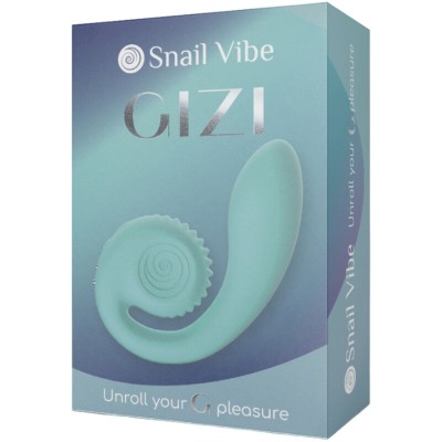 SNAIL VIBE - GIZI ESTIMULADOR DUPLO ROSA - D-238269 - Dona Pimenta