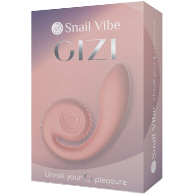 SNAIL VIBE - GIZI ESTIMULADOR DUPLO ROSA - D-238269 - Dona Pimenta