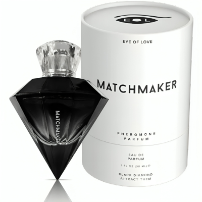 EYE OF LOVE - FEROMONAS DE PERFUME BLACK DIAMOND MATCHMAKER PARA AMBOS 30 ML - D-238303 - Dona Pimenta