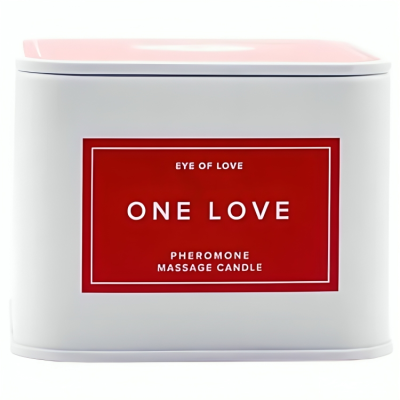 EYE OF LOVE - VELA DE MASSAGEM ONE LOVE PARA MULHERES 150 ML - D-238302 - Dona Pimenta