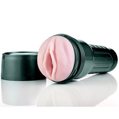 FLESHLIGHT - GO PINK LADY SURGE VAGINA + LANÇAMENTO UNIVERSAL + LUBRIFICANTE AQUA QUALITY 50 ML - D-238375 - Dona Pimenta