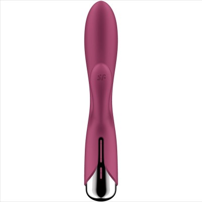 SATISFYER - COELHO GIRATÓRIO 1 CLITÓRIS E ESTIMULAO DE PONTO G VERMELHO - D-237583 - Dona Pimenta