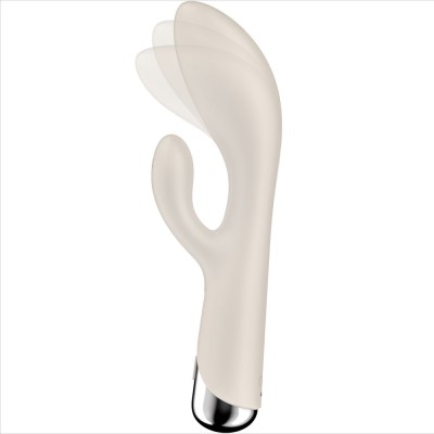 SATISFYER - COELHO GIRATÓRIO 1 CLITÓRIS E ESTIMULAO DE PONTO G VERMELHO - D-237583 - Dona Pimenta