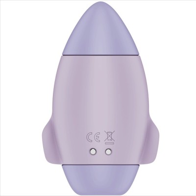 SATISFYER - VIBRADOR DE IMPULSO DUPLO PEQUENO LILAC MISSION CONTROL - D-237587 - Dona Pimenta