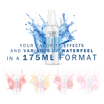 WATERFEEL&trade; - LUBRIFICANTE NATURAL 175 ML E - D-213109 - Dona Pimenta