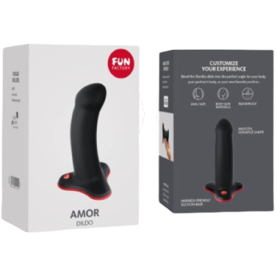 FUN FACTORY - AMOR DILDO INICIANTES LAVANDA - D-238425 - Dona Pimenta