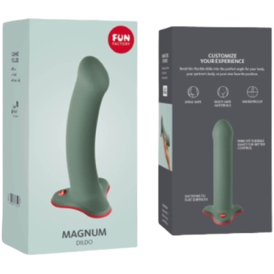 FUN FACTORY - MAGNUM DILDO WILD OLIVE - D-238427 - Dona Pimenta