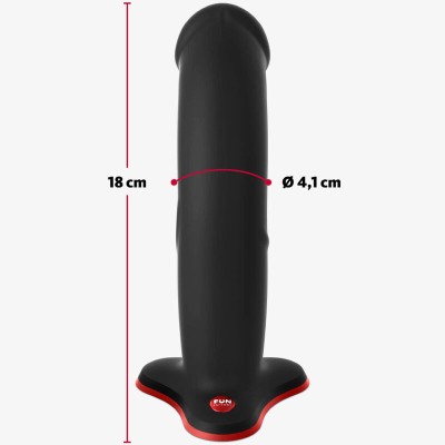 FUN FACTORY - THE BOSS REALISTIC DILDO BLACK - D-238429 - Dona Pimenta