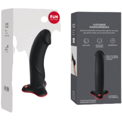 FUN FACTORY - THE BOSS REALISTIC DILDO BLACK - D-238429 - Dona Pimenta