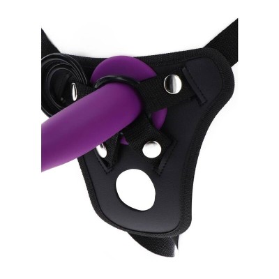 GET REAL - ARNÊS DE PRAZER STRAP-ON PRETO - D-234616 - Dona Pimenta