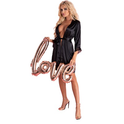 LIVCO CORSETTI FASHION - ARILADYEN LC 90568 VESTIDO + CALCINHA PRETA - D-239118 - Dona Pimenta