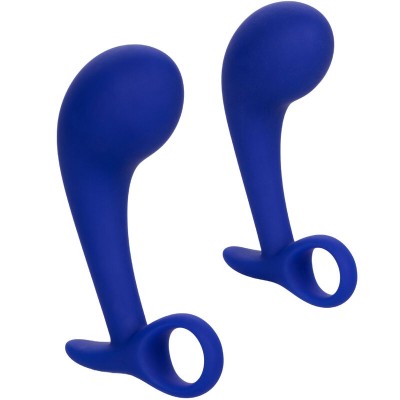 ADMIRAL - CONJUNTO 2 PLUG ANAL AZUL - D-238324 - Dona Pimenta