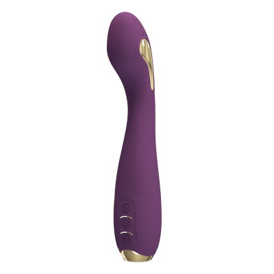 PRETTY LOVE - VIBRADOR HECTOR ELECTROSHOCK POR APP CONTROL ROXO - D-238745 - Dona Pimenta