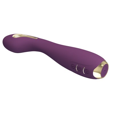 PRETTY LOVE - VIBRADOR HECTOR ELECTROSHOCK POR APP CONTROL ROXO - D-238745 - Dona Pimenta