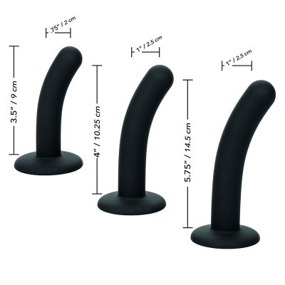 CALIFORNIA EXOTICS - BOUNDLESS KIT DE PEGGING DE CURVA DE SILICONE - D-238414 - Dona Pimenta