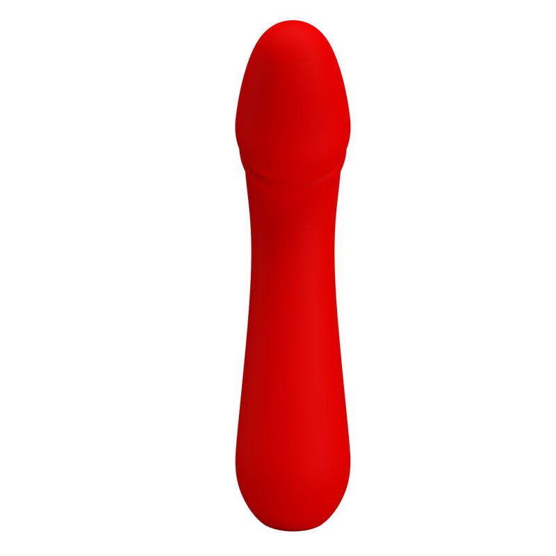 PRETTY LOVE - VIBRADOR RECARREGVEL CETUS VERMELHO - D-238714 - Dona Pimenta