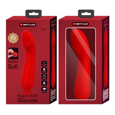 PRETTY LOVE - VIBRADOR RECARREGVEL CETUS VERMELHO - D-238714 - Dona Pimenta