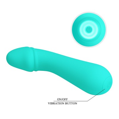 PRETTY LOVE - VIBRADOR RECARREGVEL CETUS AQUA VERDE - D-238716 - Dona Pimenta