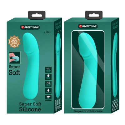 PRETTY LOVE - VIBRADOR RECARREGVEL CETUS AQUA VERDE - D-238716 - Dona Pimenta