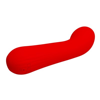 PRETTY LOVE - VIBRADOR RECARREGVEL FAUN VERMELHO - D-238717 - Dona Pimenta