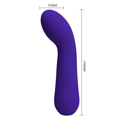 PRETTY LOVE - VIBRADOR RECARREGVEL FAUN ROXO - D-238718 - Dona Pimenta