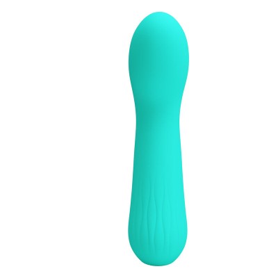 PRETTY LOVE - VIBRADOR RECARREGVEL FAUN AQUA VERDE - D-238719 - Dona Pimenta