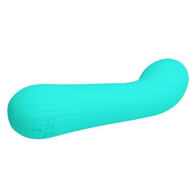 PRETTY LOVE - VIBRADOR RECARREGVEL FAUN AQUA VERDE - D-238719 - Dona Pimenta