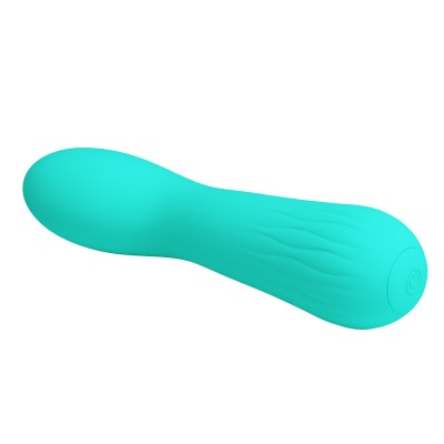 PRETTY LOVE - VIBRADOR RECARREGVEL FAUN AQUA VERDE - D-238719 - Dona Pimenta