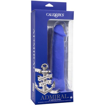 ADMIRAL - CAPTAIN REALISTIC DILDO VIBRADOR AZUL - D-238338 - Dona Pimenta