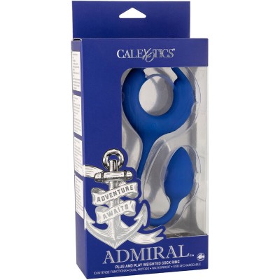 ADMIRAL - ANEL DE GALO PONDERADO AZUL - D-238321 - Dona Pimenta