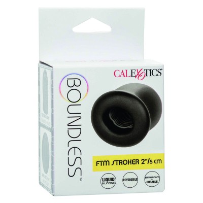 CALIFORNIA EXOTICS - BOUNDLESS FTM STROKER REVERSÍVEL 5CM - D-238416 - Dona Pimenta