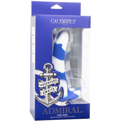 ADMIRAL - SWIRL DILDO FLEXÍVEL - D-238334 - Dona Pimenta