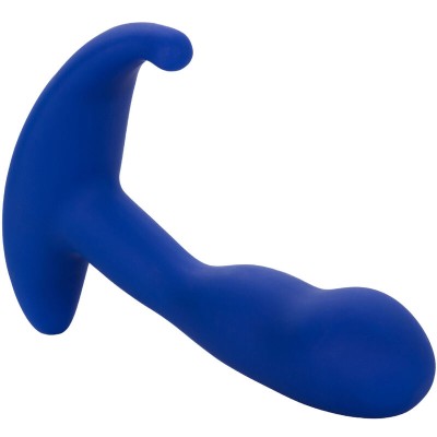 ADMIRAL - ESTIMULADOR ANAL CURVO E VIBRADOR AZUL - D-238326 - Dona Pimenta