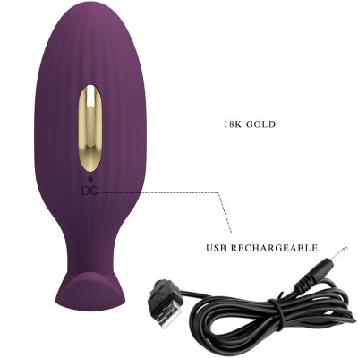 PRETTY LOVE - PLUG ANAL CONTROLADO POR APLICATIVO JEFFERSON ROXO - D-238729 - Dona Pimenta