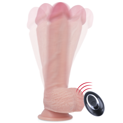 ROCKARMY - ARCOTE + VIBRADOR DE SILICONE LÍQUIDO PREMIUM APACHE CONTROLE REMOTO 22CM - D-227460 - Dona Pimenta