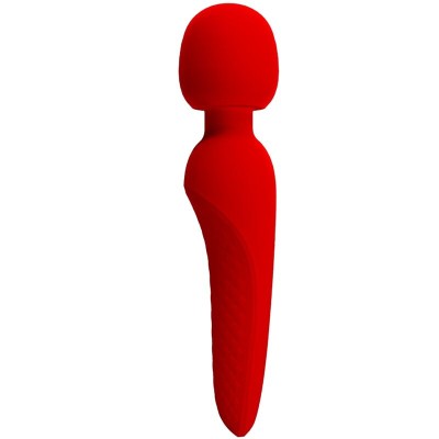 PRETTY LOVE - MAREDITH MASSAGER 12 MODOS DE VIBRAO VERMELHO - D-238708 - Dona Pimenta