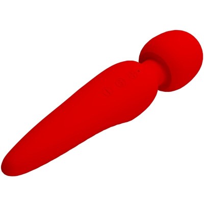 PRETTY LOVE - MAREDITH MASSAGER 12 MODOS DE VIBRAO VERMELHO - D-238708 - Dona Pimenta