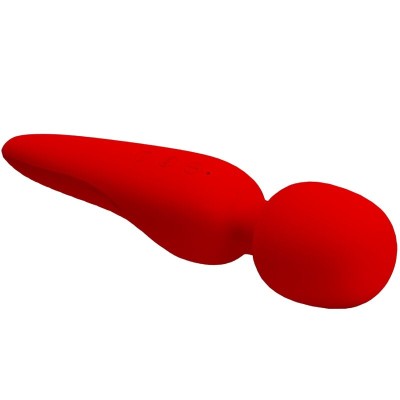 PRETTY LOVE - MAREDITH MASSAGER 12 MODOS DE VIBRAO VERMELHO - D-238708 - Dona Pimenta