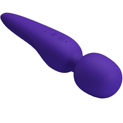 PRETTY LOVE - MAREDITH MASSAGER 12 MODOS DE VIBRAO ROXO - D-238709 - Dona Pimenta