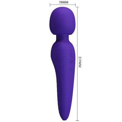 PRETTY LOVE - MAREDITH MASSAGER 12 MODOS DE VIBRAO ROXO - D-238709 - Dona Pimenta