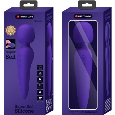 PRETTY LOVE - MAREDITH MASSAGER 12 MODOS DE VIBRAO ROXO - D-238709 - Dona Pimenta