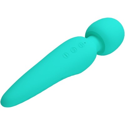 PRETTY LOVE - MAREDITH MASSAGER 12 MODOS DE VIBRAO AQUA GREEN - D-238710 - Dona Pimenta