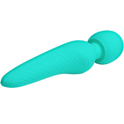 PRETTY LOVE - MAREDITH MASSAGER 12 MODOS DE VIBRAO AQUA GREEN - D-238710 - Dona Pimenta