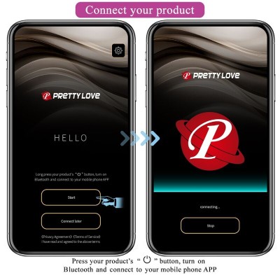 PRETTY LOVE - JAYLEEN VIBRADOR APP CONTROLE REMOTO ROXO - D-238727 - Dona Pimenta