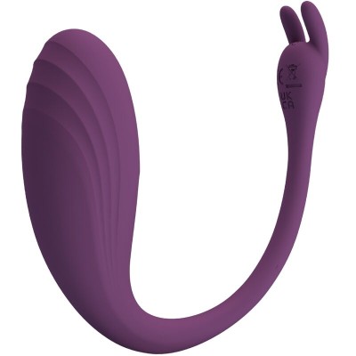 PRETTY LOVE - CATALINA VIBRADOR APP CONTROLE REMOTO ROXO - D-238728 - Dona Pimenta