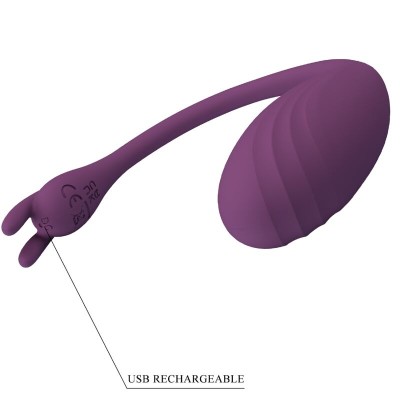 PRETTY LOVE - CATALINA VIBRADOR APP CONTROLE REMOTO ROXO - D-238728 - Dona Pimenta