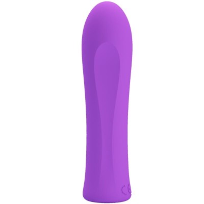 PRETTY LOVE - VIBRADOR ALFREDA SUPER POWER AQUA ROXO - D-238778 - Dona Pimenta