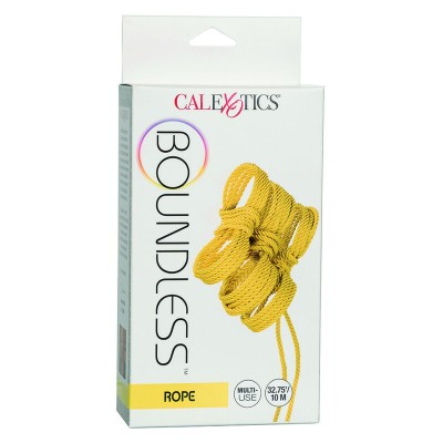 CALIFORNIA EXOTICS - BOUNDLESS CORDA 10M AMARELO - D-238401 - Dona Pimenta